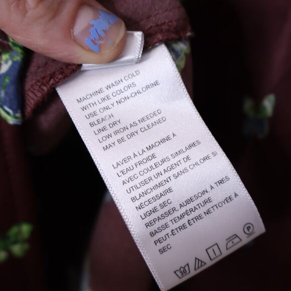 URBAN OUTFITTERS Mallory Butterfly Mini Slip Dress Spaghetti Strap Women's S - Picture 12 of 12